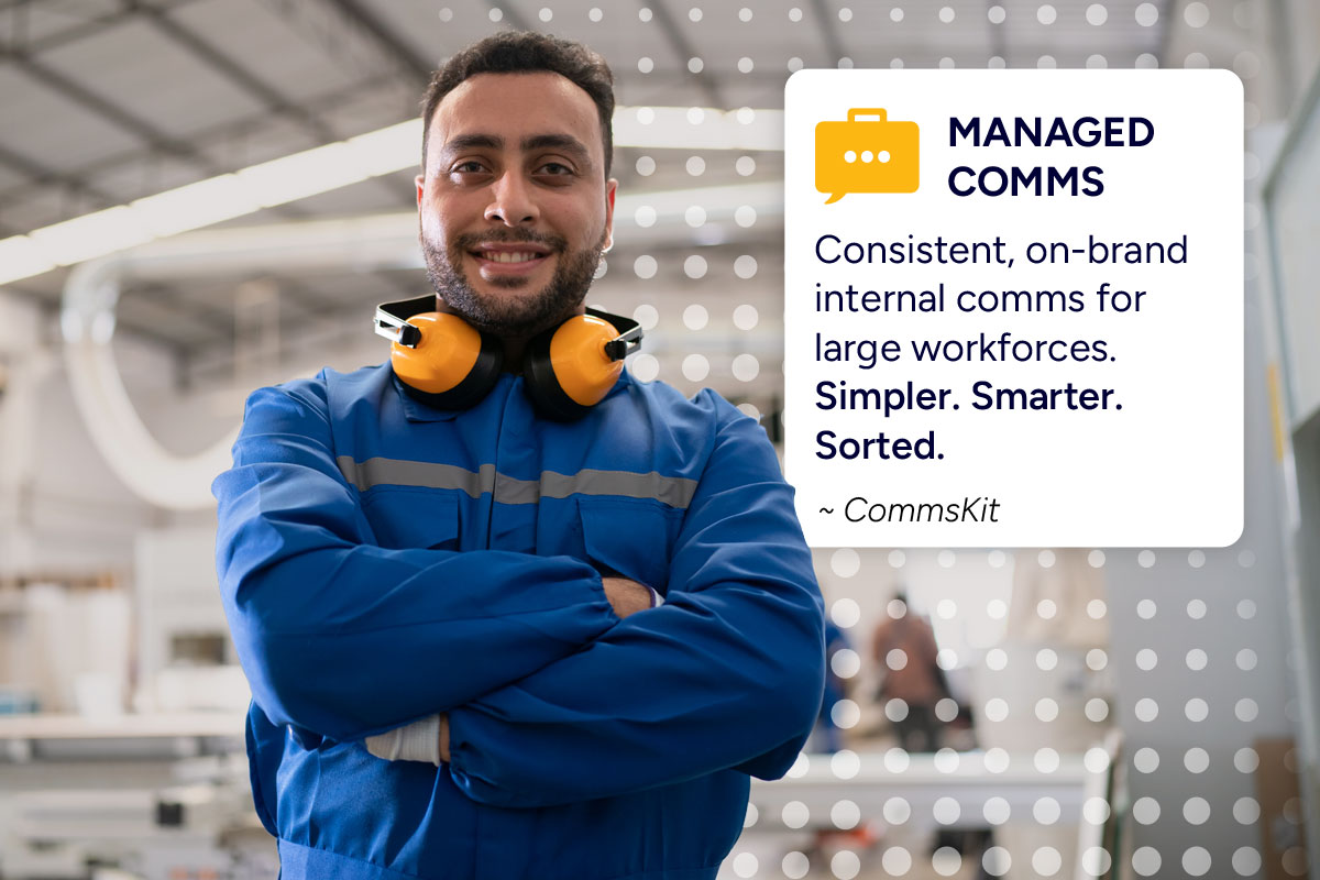 commskit-internal-communications-agency Internal Communications agency, CommsKit, image showing a frontline worker