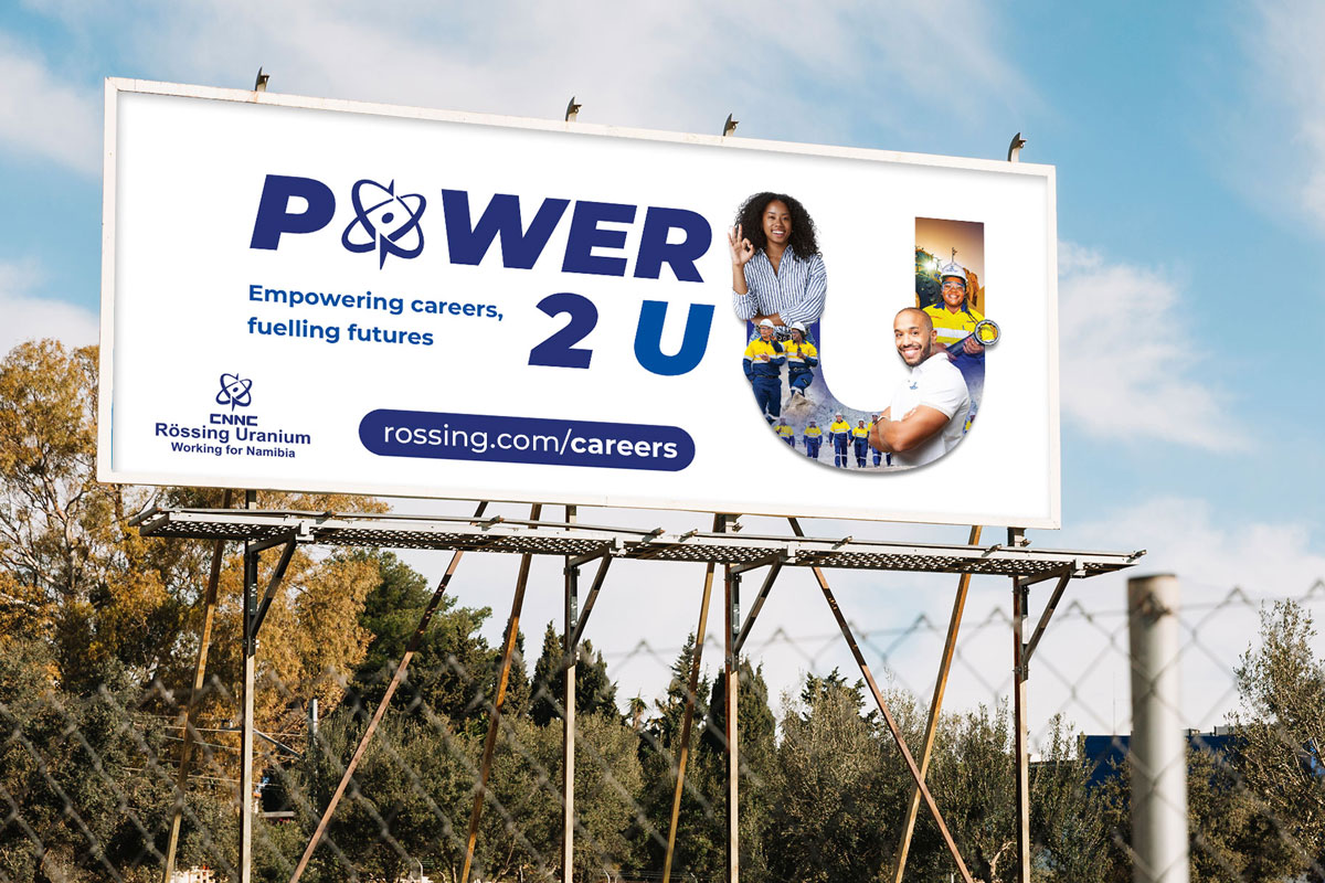 employer-branding-in-mining-billboard-rossing-commskit Employer branding in mining showing an billboard concept for their Employer Branding theme